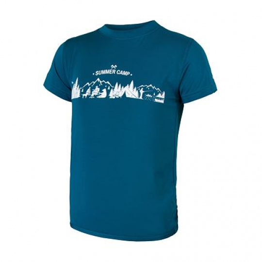 SENSOR COOLMAX FRESH PT CAMP children's T-shirt kr.sapphire sleeve Size: