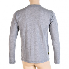 SENSOR MERINO ACTIVE PT COMPASS men's shirt long.sleeve grey Size: