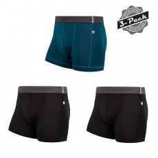 SENSOR COOLMAX TECH 3-PACK men's shorts black/sapphire Size: