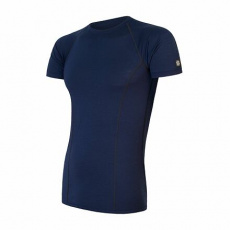 SENSOR MERINO ACTIVE men's shirt kr.sleeve deep blue Size: