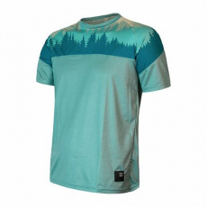 SENSOR COOLMAX IMPRESS men's shirt kr.sleeve mint/trees Size: