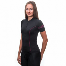 SENSOR COOLMAX ENTRY women's jersey kr.sleeve true black Size:
