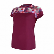 SENSOR HELIUM women's jersey free neck.lilla/feather sleeve Size: