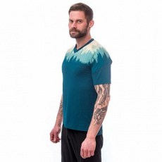 SENSOR HELIUM men's jersey free neck.sleeve sapphire/trees Size: