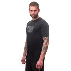 SENSOR MERINO AIR PT LOCATE men's T-shirt kr.sleeve black Size: