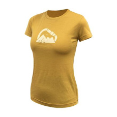 SENSOR MERINO AIR SUMMIT women's T-shirt kr.sleeve mustard Size:
