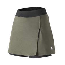 DOTOUT WOMEN'S SKIRT WITH INSERT FUSION GREEN-BLACK (A23W310509)