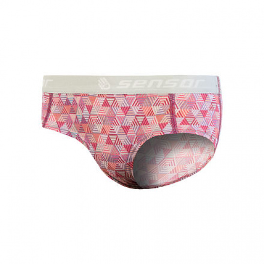 SENSOR MERINO IMPRESS ladies panties lilla/pattern Size: