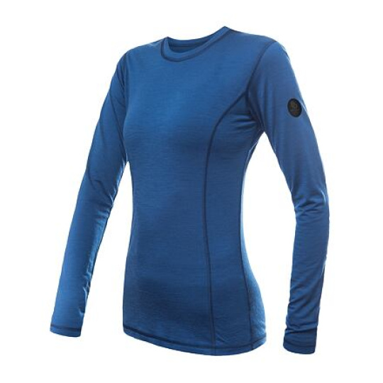 SENSOR MERINO AIR women's T-shirt long.sleeve dark.blue Size: XXL