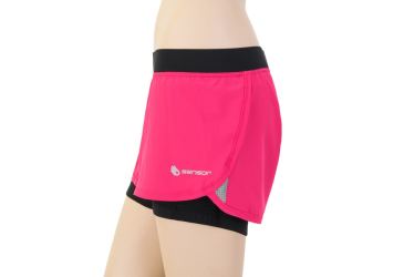 SENSOR TRAIL women's shorts pink/black Size:
