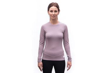 SENSOR MERINO DF women's long-sleeve shirtsleeve mystic violet size