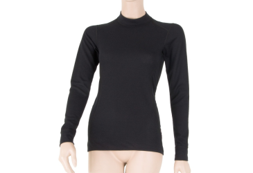 SENSOR DOUBLE FACE women's shirt long.sleeve black Size: