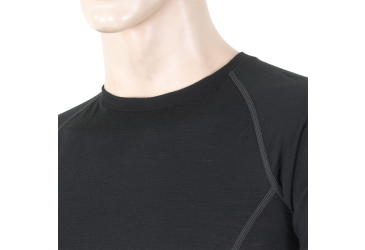 SENSOR MERINO ACTIVE men's shirt kr.sleeve black Size:
