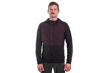 SENSOR COOLMAX THERMO men's jacket black/port red Size: