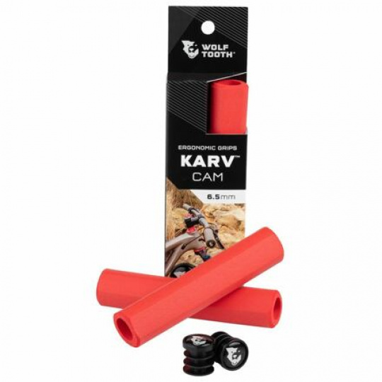 WOLF TOOTH grips KARV Cam 6.5mm red