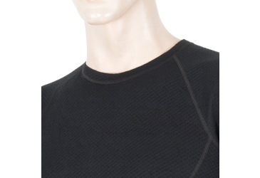 SENSOR MERINO DF men's shirt long.sleeve black Size: