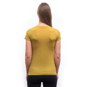 SENSOR MERINO AIR SUMMIT women's T-shirt kr.sleeve mustard Size: