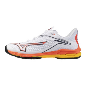 MIZUNO WAVE EXCEED TOUR 6 AC(U) / White/Fiery Coral 2/Citrus