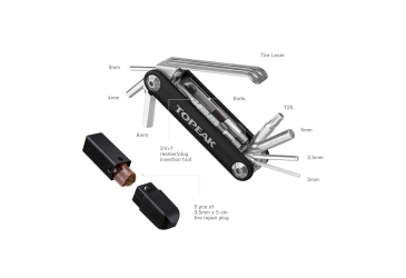 TOPEAK tools NINJA MASTER+ TOOLBOX T11