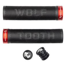 WOLF TOOTH grips ECHO black/red