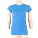 SENSOR MERINO ACTIVE women's T-shirt kr.sleeve blue Size: