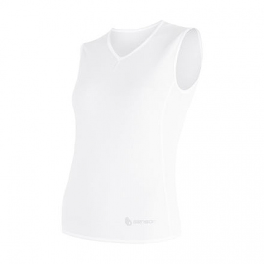 SENSOR COOLMAX AIR women's sleeveless shirt white Size: