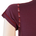 SENSOR MERINO AIR women's T-shirt kr.sleeve port red Size: