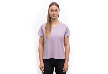 SENSOR MERINO BLEND ELEMENTS women's T-shirt kr.sleeve mystic violet Size: