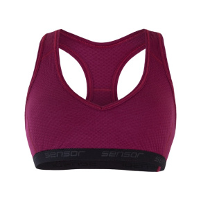 SENSOR MERINO DF women's bra lilla Size: