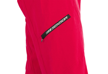 SENSOR CYKLO HELIUM men's short pants loose red Size: