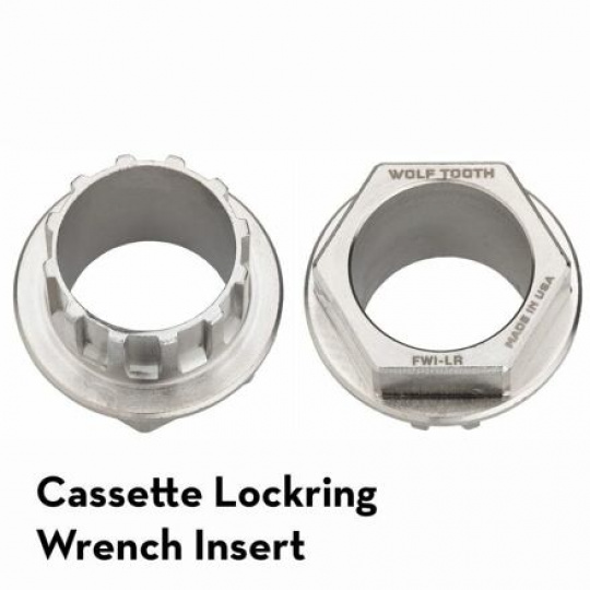 WOLF TOOTH tool FLAT WRENCH INSERT Lock Ring