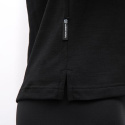 SENSOR MERINO BLEND STONE women's T-shirt kr.sleeve black Size:
