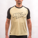FT MEN'S HORIZON SHORT SLEEVE TEE SAND/BLACK Size: