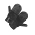 SENSOR GLOVES VIRGIN WOOL grey melier Size: