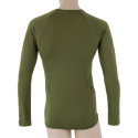 SENSOR MERINO ACTIVE men's shirt long.sleeve safari green Size: