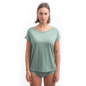 SENSOR MERINO AIR traveller women's short-sleeve shirt.sleeve basil green size