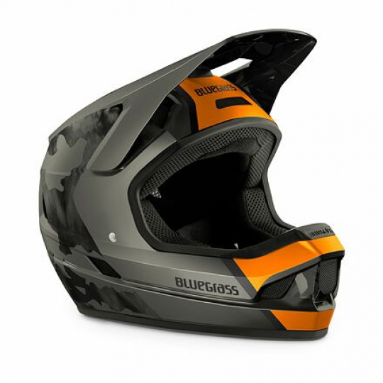BLUEGRASS helmet LEGIT orange camo -56/58