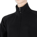 SENSOR MERINO UPPER women's sweatshirt full zip black Size: