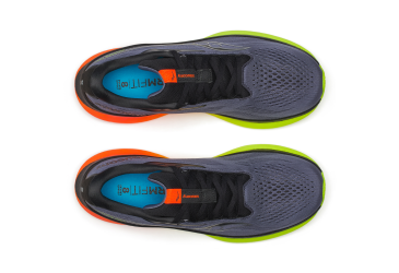 men's shoes Saucony S21000-99 RIDE 18 shadow/vizi