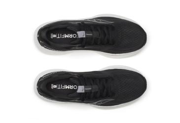 men's shoes Saucony S21000-100 RIDE 18 black/white