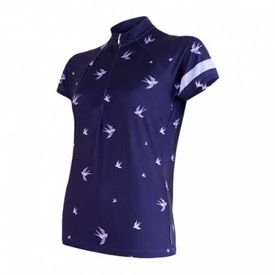 SENSOR CYKLO SWALLOW women's jersey kr.hands. tm.blue Size:
