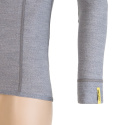 SENSOR MERINO ACTIVE men's shirt long.sleeve of St.grey Size:
