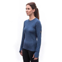 SENSOR MERINO BOLD women's long-sleeve shirtcool blue sleeve size
