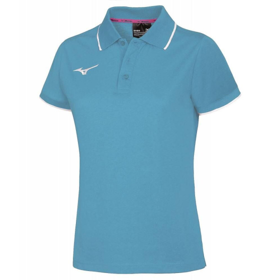 MIZUNO Wom Mizuno Polo/Sky/White