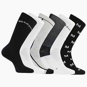 merrell socks MEA33694C6B2 BKAST RECYCLED CUSHION CREW (6 packs) black assorted merrell socks MEA33694C6B2 BKAST RECYCLED CUSHION CREW (6 packs) black assorted