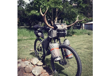 WOHO X-TOURING DRY BAG Honeycomb Iron Grey 15L