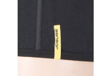 SENSOR MERINO ACTIVE men's shirt kr.sleeve black Size: