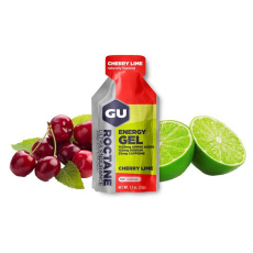GU Roctane Energy Gel 32 g Cherry/Lime 1 BAG (pack of 24) EXP 10/24