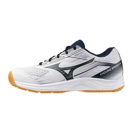 MIZUNO CYCLONE SPEED 5 Jr / White/Dress Blues
