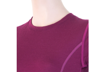 SENSOR MERINO ACTIVE women's T-shirt kr.lilla sleeve Size: